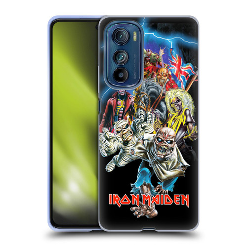 Iron Maiden Art Best Of Beast Soft Gel Case for Motorola Edge 30