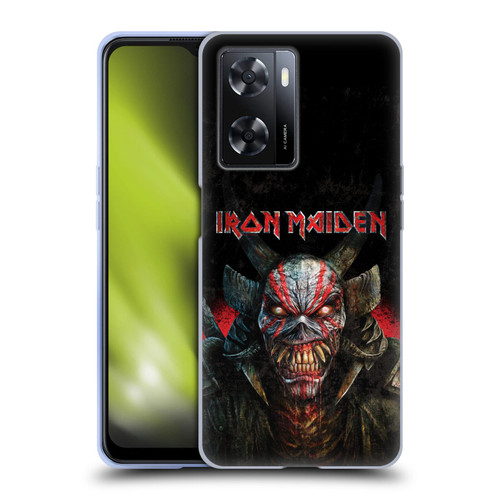 Iron Maiden Senjutsu Back Cover Death Snake Soft Gel Case for OPPO A57s