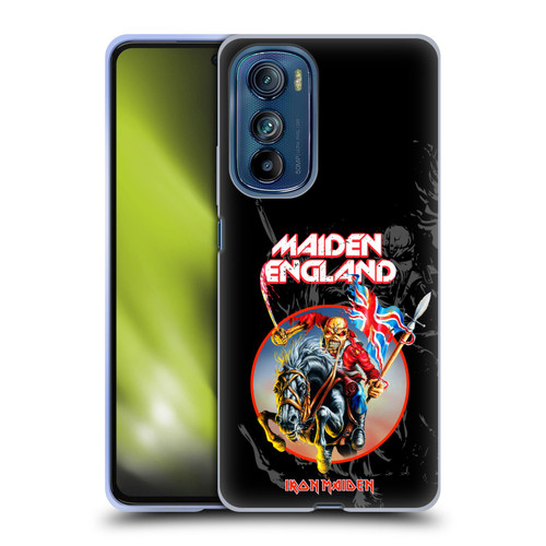 Iron Maiden Tours England Soft Gel Case for Motorola Edge 30