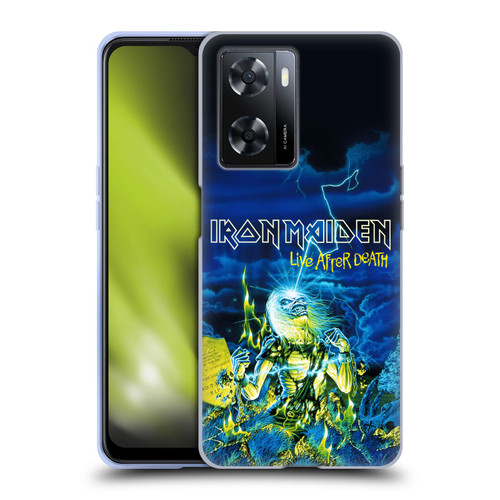 Iron Maiden Tours Live After Death Soft Gel Case for OPPO A57s