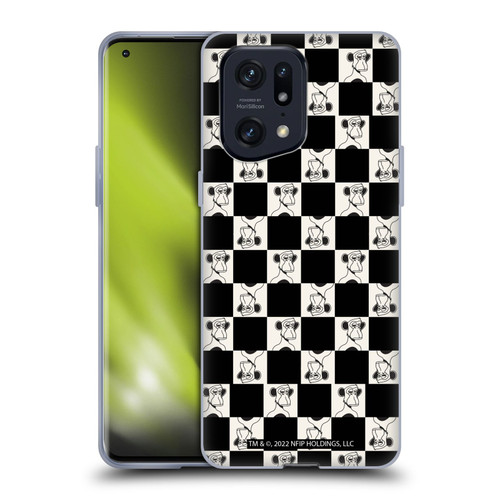 Bored of Directors Graphics Black And White Soft Gel Case for OPPO Find X5 Pro