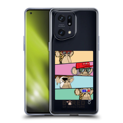 Bored of Directors Key Art Group Soft Gel Case for OPPO Find X5 Pro