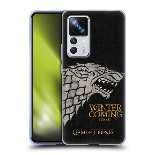HBO Game of Thrones House Mottos Stark Soft Gel Case for Xiaomi 12T Pro