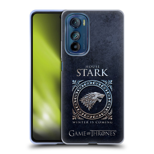 HBO Game of Thrones Metallic Sigils Stark Soft Gel Case for Motorola Edge 30