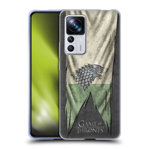 HBO Game of Thrones Sigil Flags Stark Soft Gel Case for Xiaomi 12T Pro