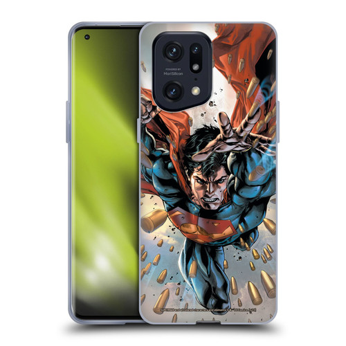 Superman DC Comics Comic Book Art Adventures Of Superman #3 Soft Gel Case for OPPO Find X5 Pro