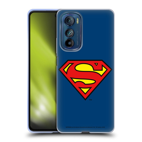 Superman DC Comics Logos Classic Soft Gel Case for Motorola Edge 30