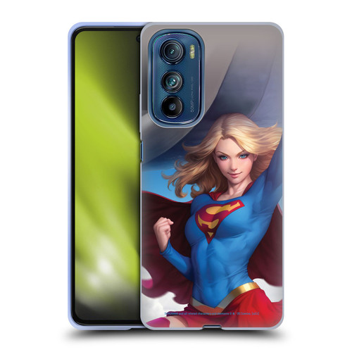 Superman DC Comics Supergirl Comic Art #12 Variant Soft Gel Case for Motorola Edge 30