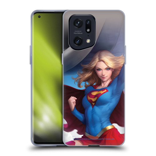 Superman DC Comics Supergirl Comic Art #12 Variant Soft Gel Case for OPPO Find X5 Pro