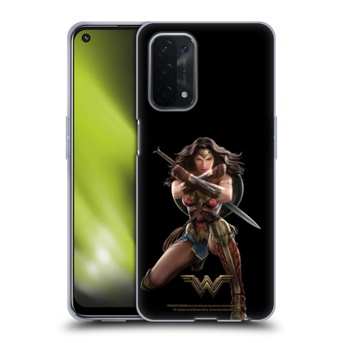 Wonder Woman Movie Character Art Bracelets Of Submission Soft Gel Case for OPPO A54 5G
