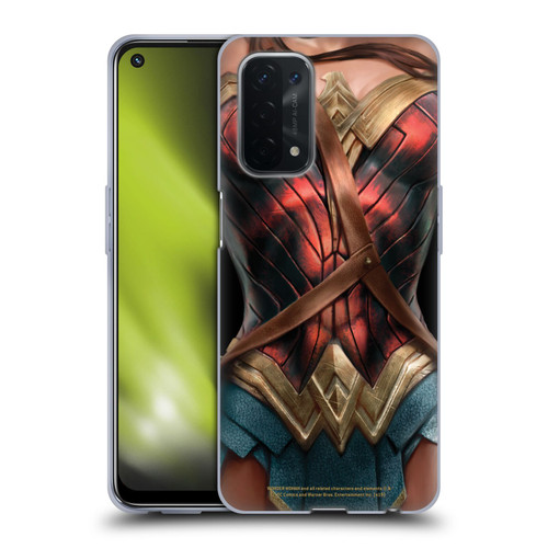 Wonder Woman Movie Character Art Costume Soft Gel Case for OPPO A54 5G