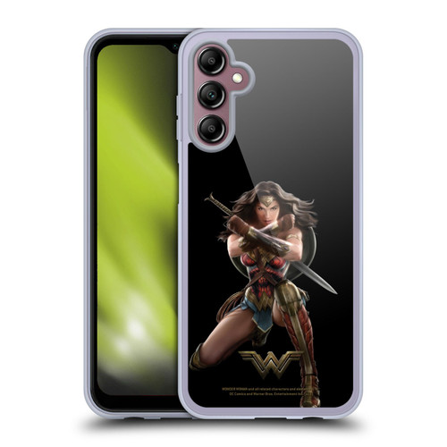 Wonder Woman Movie Character Art Bracelets Of Submission Soft Gel Case for Samsung Galaxy A14 5G