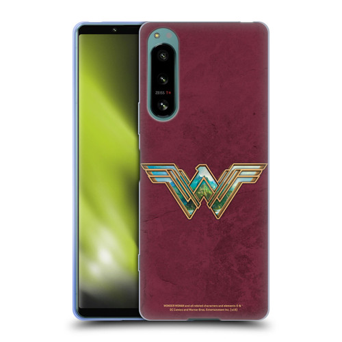 Wonder Woman Movie Logos Themiscyra Soft Gel Case for Sony Xperia 5 IV