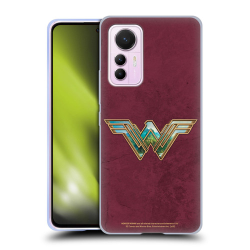 Wonder Woman Movie Logos Themiscyra Soft Gel Case for Xiaomi 12 Lite