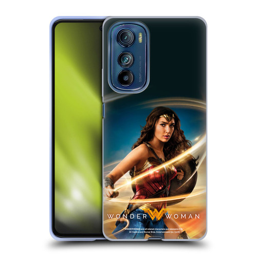 Wonder Woman Movie Posters Lasso Of Truth Soft Gel Case for Motorola Edge 30
