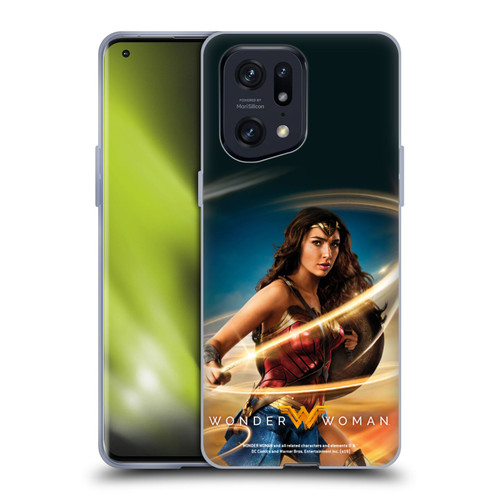 Wonder Woman Movie Posters Lasso Of Truth Soft Gel Case for OPPO Find X5 Pro