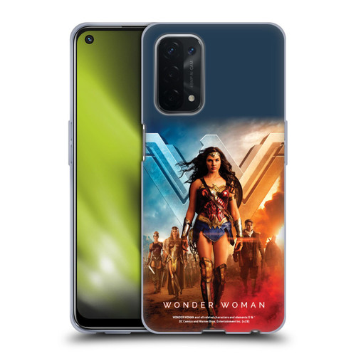 Wonder Woman Movie Posters Group Soft Gel Case for OPPO A54 5G