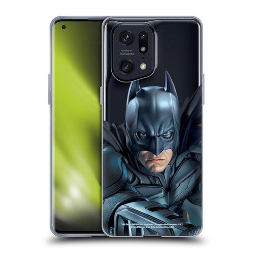 The Dark Knight Character Art Batman Soft Gel Case for OPPO Find X5 Pro