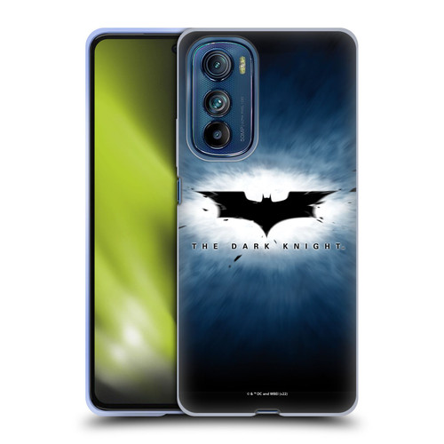 The Dark Knight Graphics Logo Soft Gel Case for Motorola Edge 30