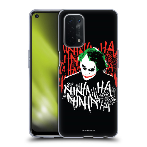 The Dark Knight Graphics Joker Laugh Soft Gel Case for OPPO A54 5G