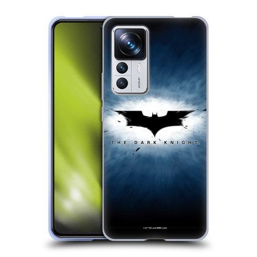 The Dark Knight Graphics Logo Soft Gel Case for Xiaomi 12T Pro