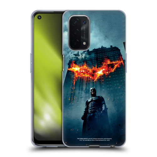 The Dark Knight Key Art Batman Poster Soft Gel Case for OPPO A54 5G