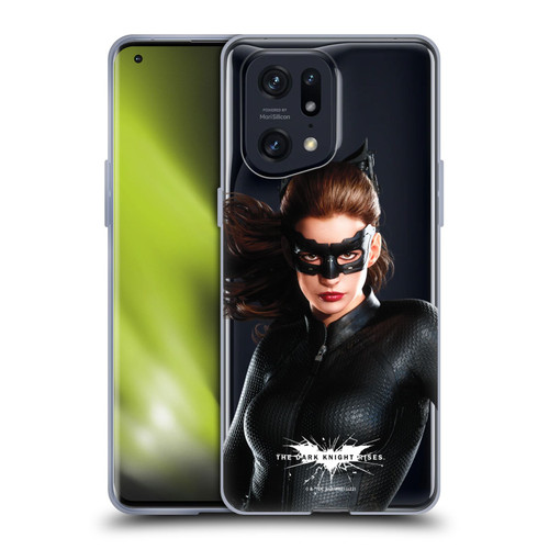 The Dark Knight Rises Character Art Catwoman Soft Gel Case for OPPO Find X5 Pro
