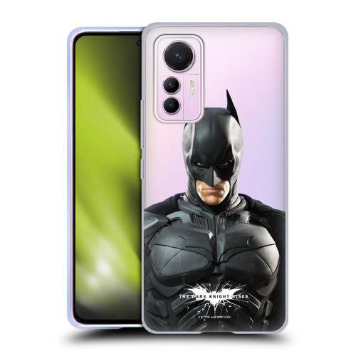 The Dark Knight Rises Character Art Batman Soft Gel Case for Xiaomi 12 Lite
