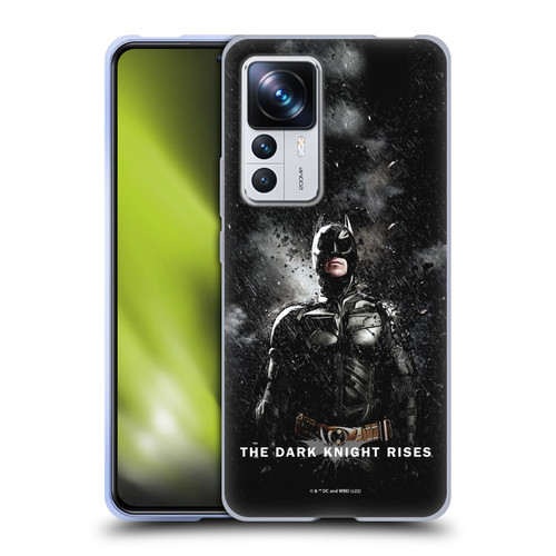 The Dark Knight Rises Key Art Batman Rain Poster Soft Gel Case for Xiaomi 12T Pro