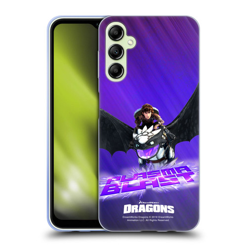 How To Train Your Dragon II Hiccup And Toothless Plasma Blast Soft Gel Case for Samsung Galaxy A14 5G