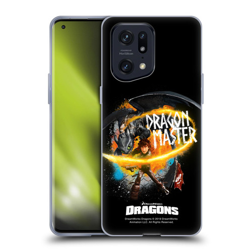 How To Train Your Dragon II Toothless Hiccup Master Soft Gel Case for OPPO Find X5 Pro