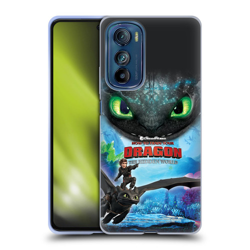 How To Train Your Dragon III The Hidden World Hiccup & Toothless Soft Gel Case for Motorola Edge 30