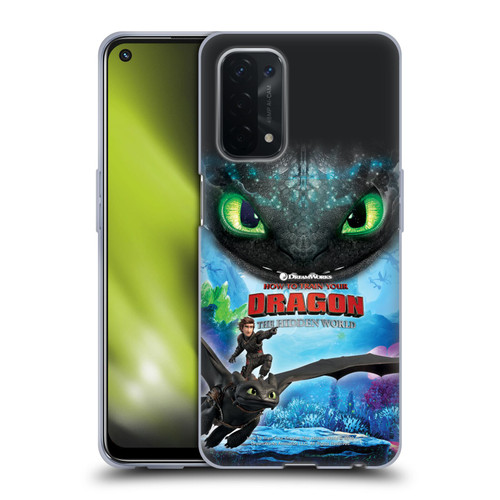How To Train Your Dragon III The Hidden World Hiccup & Toothless Soft Gel Case for OPPO A54 5G