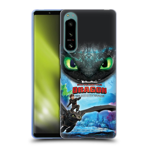 How To Train Your Dragon III The Hidden World Hiccup & Toothless Soft Gel Case for Sony Xperia 5 IV
