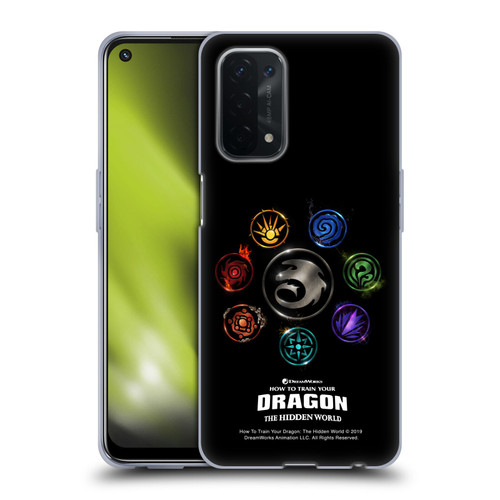 How To Train Your Dragon III Icon Art Group Soft Gel Case for OPPO A54 5G
