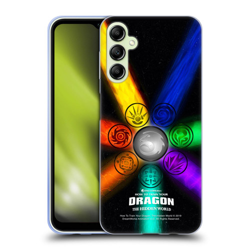 How To Train Your Dragon III Icon Art Group Light Soft Gel Case for Samsung Galaxy A14 5G