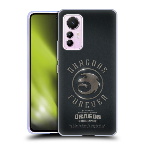 How To Train Your Dragon III Icon Art Forever Soft Gel Case for Xiaomi 12 Lite