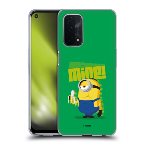 Minions Rise of Gru(2021) 70's Banana Soft Gel Case for OPPO A54 5G