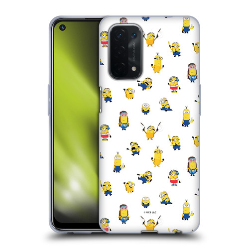 Minions Rise of Gru(2021) Humor Costume Pattern Soft Gel Case for OPPO A54 5G