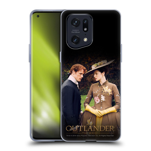 Outlander Characters Jamie And Claire Soft Gel Case for OPPO Find X5 Pro