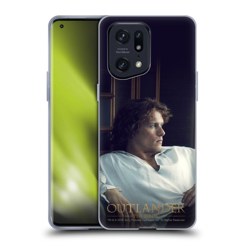 Outlander Characters Jamie White Shirt Soft Gel Case for OPPO Find X5 Pro