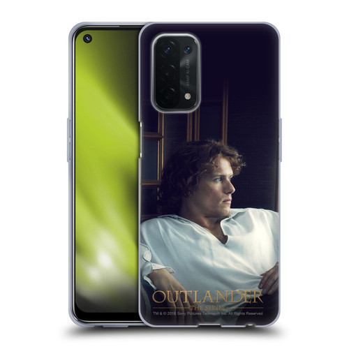 Outlander Characters Jamie White Shirt Soft Gel Case for OPPO A54 5G