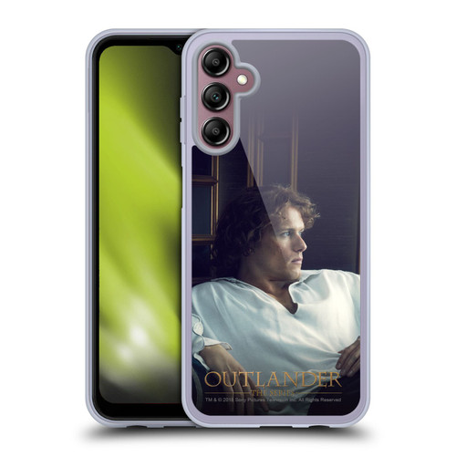 Outlander Characters Jamie White Shirt Soft Gel Case for Samsung Galaxy A14 5G