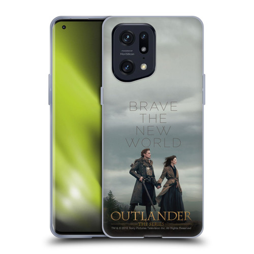 Outlander Season 4 Art Brave The New World Soft Gel Case for OPPO Find X5 Pro