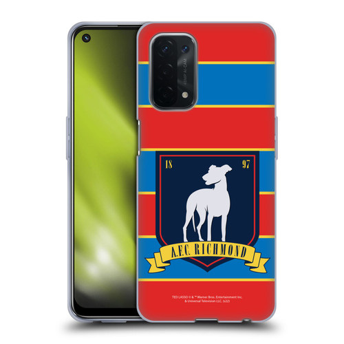 Ted Lasso Season 1 Graphics A.F.C Richmond Stripes Soft Gel Case for OPPO A54 5G