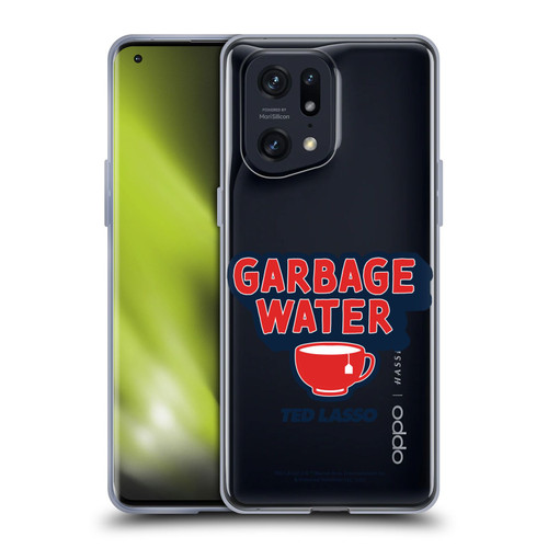 Ted Lasso Season 2 Graphics Garbage Water Soft Gel Case for OPPO Find X5 Pro