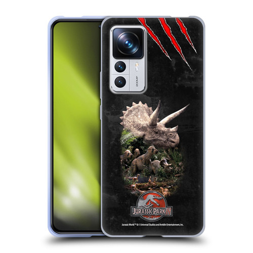 Jurassic Park III Key Art Dinosaurs 2 Soft Gel Case for Xiaomi 12T Pro