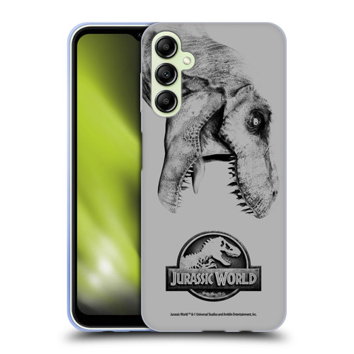 Jurassic World Fallen Kingdom Logo T-Rex Soft Gel Case for Samsung Galaxy A14 5G