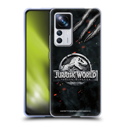 Jurassic World Fallen Kingdom Logo Dinosaur Claw Soft Gel Case for Xiaomi 12T Pro