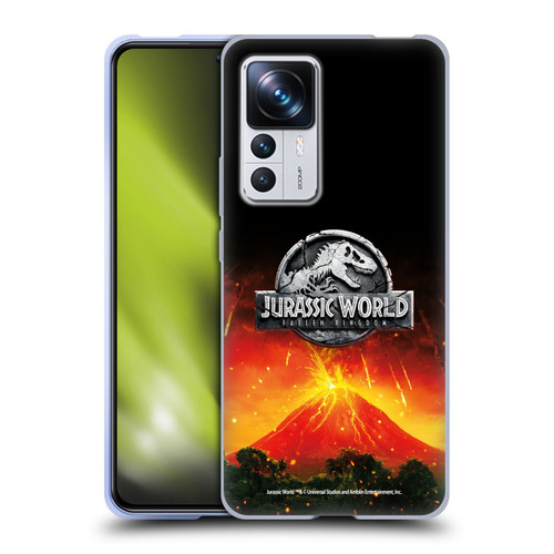 Jurassic World Fallen Kingdom Logo Volcano Eruption Soft Gel Case for Xiaomi 12T Pro
